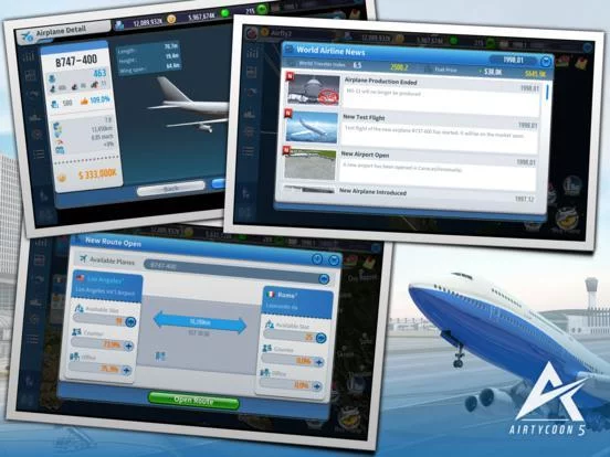 Изображение игры: AirTycoon 5