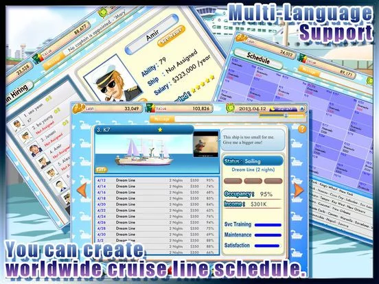 Изображение игры: Cruise Tycoon HD