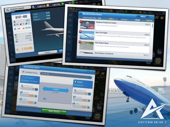 Изображение игры: AirTycoon Online 3