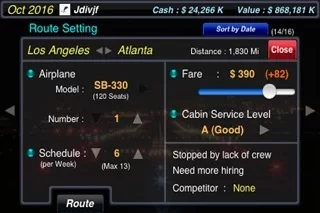 Изображение игры: AirTycoon - Airline Management