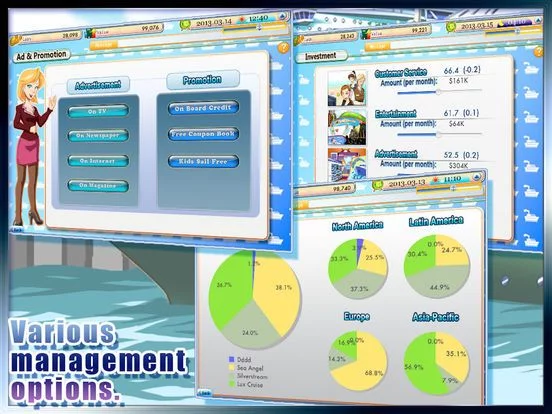 Изображение игры: Cruise Tycoon
