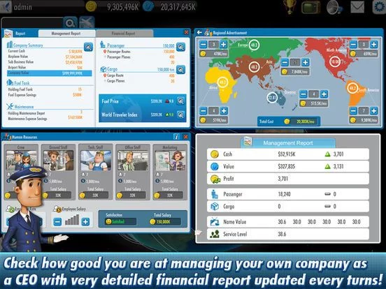 Изображение игры: AirTycoon 4