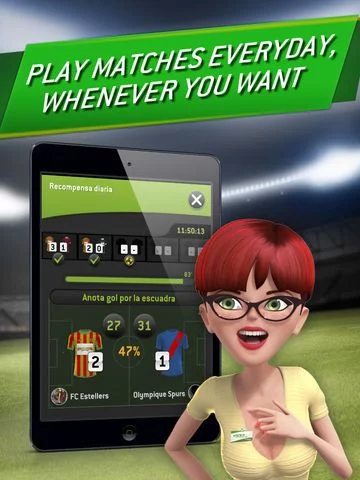 Изображение игры: Striker Manager 2: Lead your Football Team
