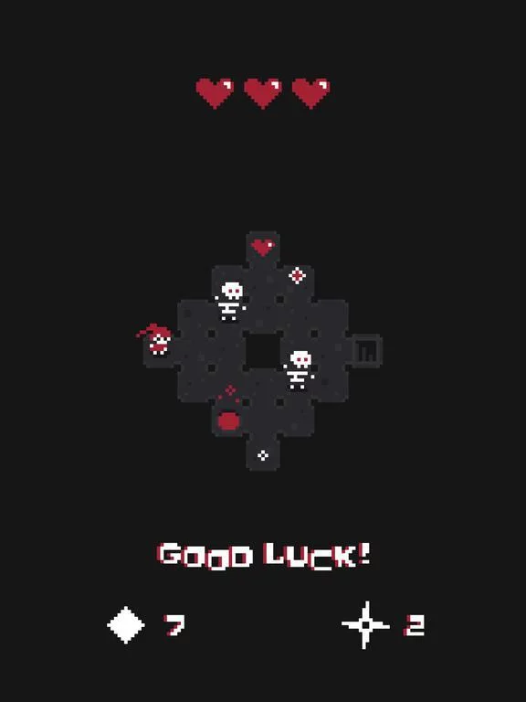 Изображение игры: Red Hearts - Tiny Dungeon Crawler