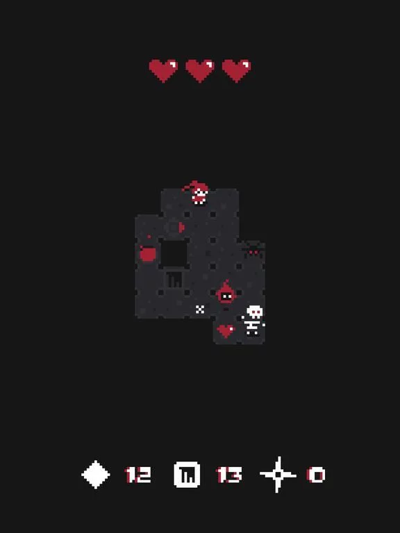Изображение игры: Red Hearts - Tiny Dungeon Crawler