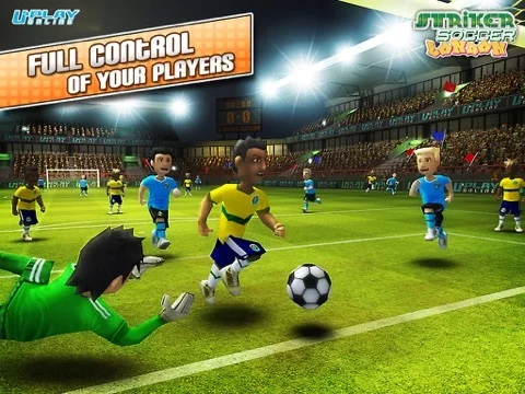 Изображение игры: Striker Soccer London: your goal is the gold
