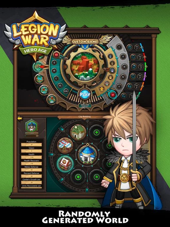 Изображение игры: Legion War - Hero Age