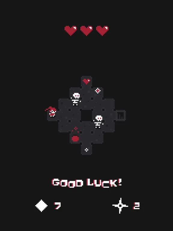Изображение игры: Red Hearts - Tiny Dungeon Crawler