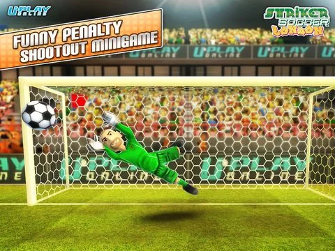 Изображение игры: Striker Soccer London: your goal is the gold