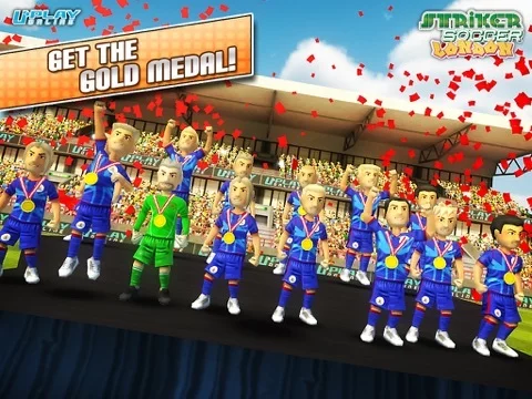 Изображение игры: Striker Soccer London: your goal is the gold