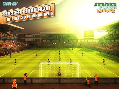 Изображение игры: Striker Soccer London: your goal is the gold