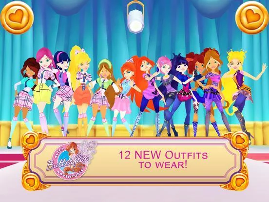 Изображение игры: Winx Club Butterflix Adventure
