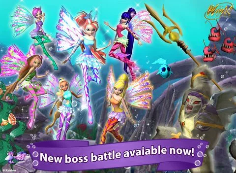 Изображение игры: Winx Club: Mystery of the Abyss