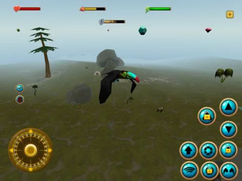 Изображение игры: Toucan Simulator 3D