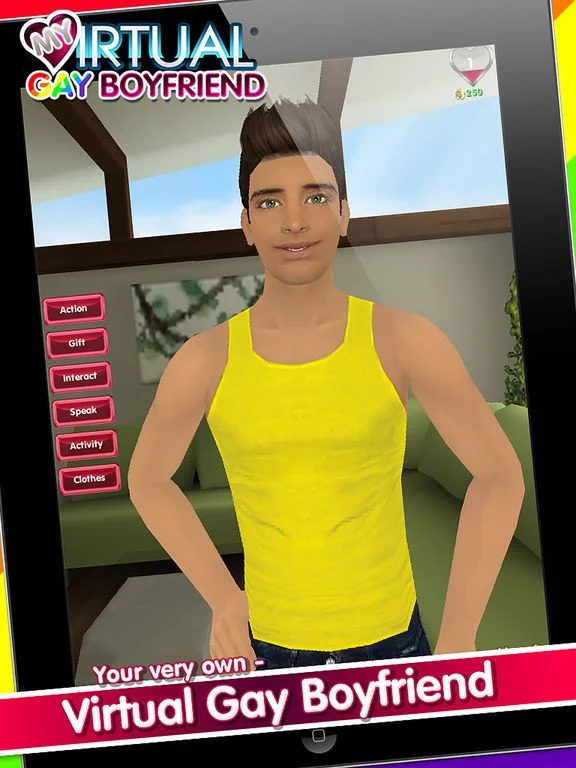 Изображение игры: My Virtual Gay Boyfriend Free