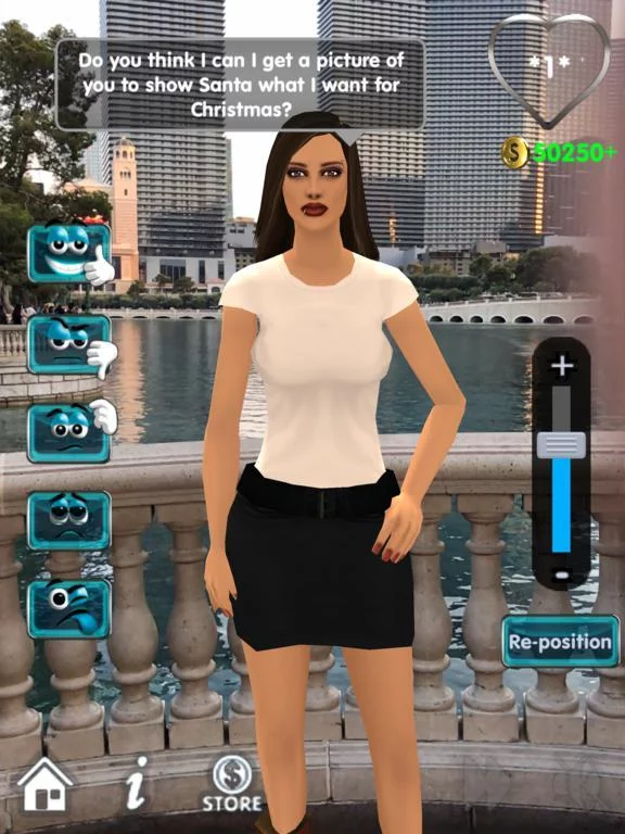 Изображение игры: My Virtual Girlfriend AR