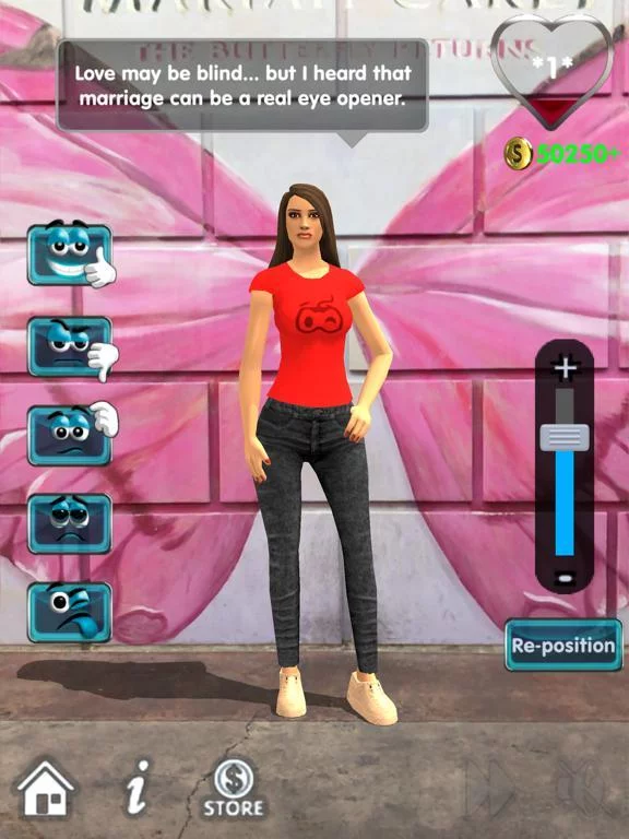 Изображение игры: My Virtual Girlfriend AR