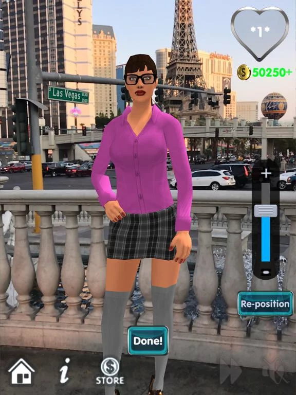 Изображение игры: My Virtual Girlfriend AR