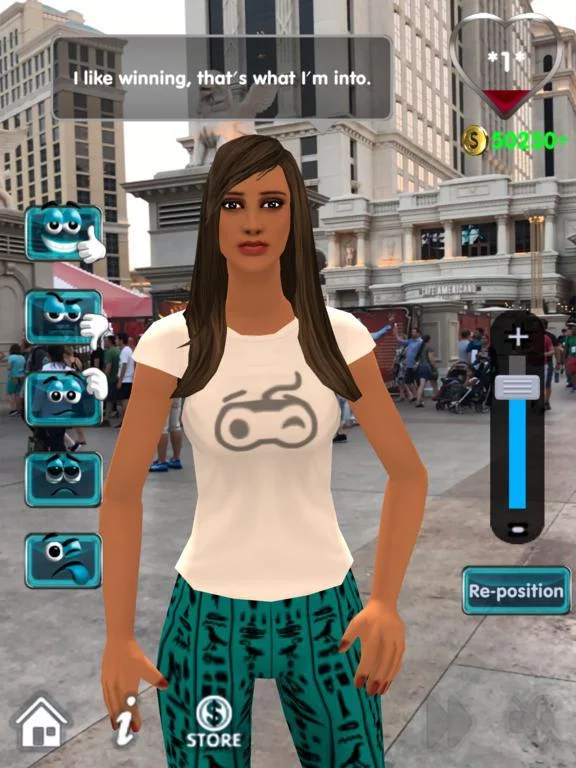 Изображение игры: My Virtual Girlfriend AR