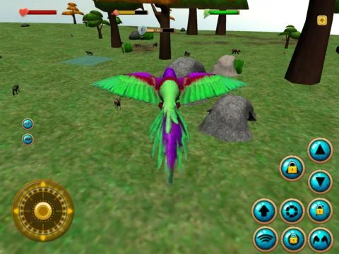 Изображение игры: Parakeet Simulator