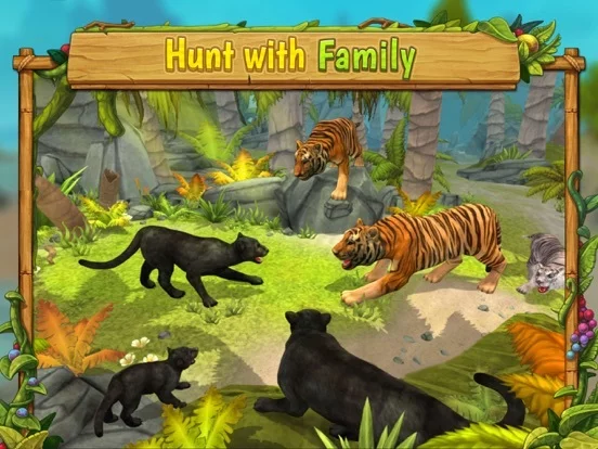 Изображение игры: Panther Family Sim - Wild Animal Jungle Pro