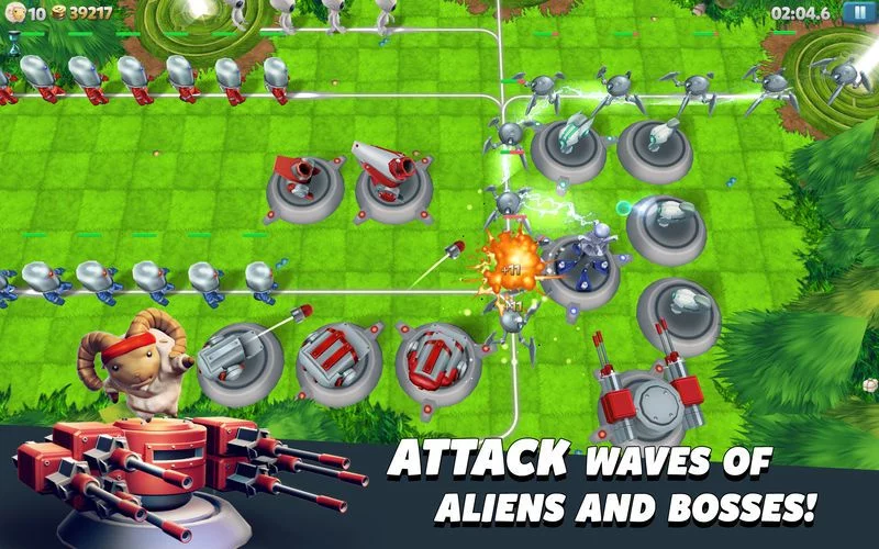 Изображение игры: Tower Madness 2: #1 in Great Strategy TD Games