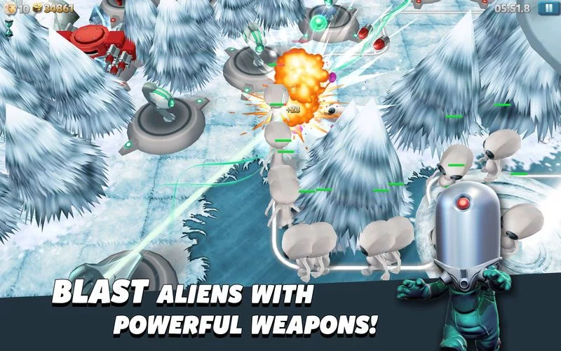 Изображение игры: Tower Madness 2: #1 in Great Strategy TD Games