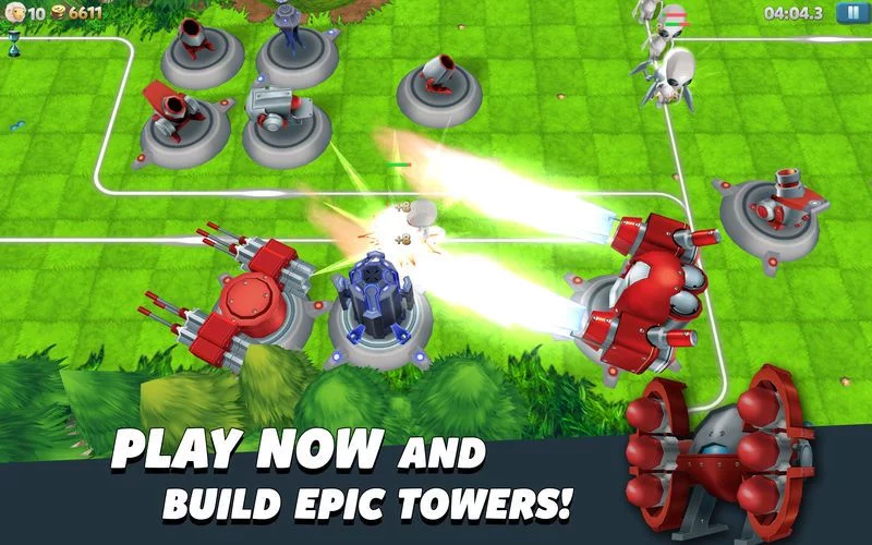 Изображение игры: Tower Madness 2: #1 in Great Strategy TD Games