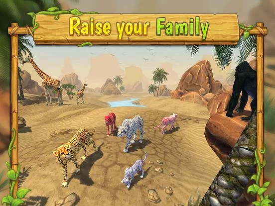 Изображение игры: Cheetah Family Sim - Wild Africa Cat Simulator
