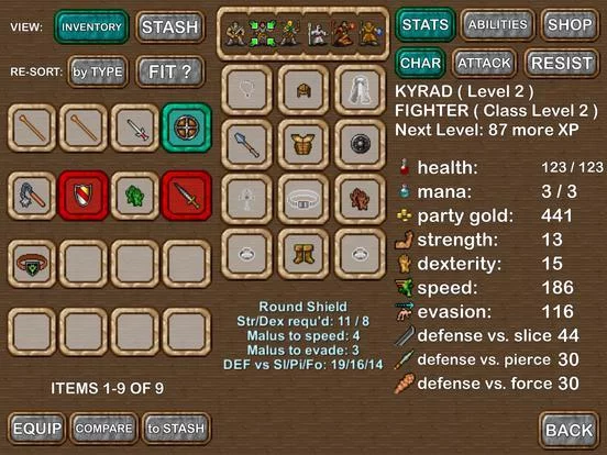 Изображение игры: Dungeons of Chaos - LITE