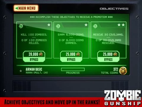 Изображение игры: Zombie Gunship Free: Gun Down Zombies