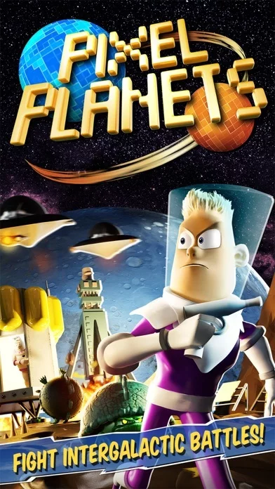 Изображение игры: Pixel Planets: The Multiplayer Galaxy World Builder