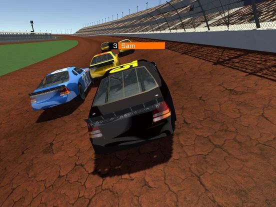 Изображение игры: Dirt Track American Racing