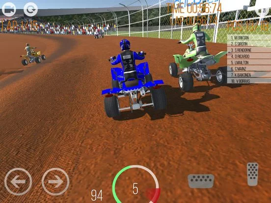 Изображение игры: ATV Dirt Racing