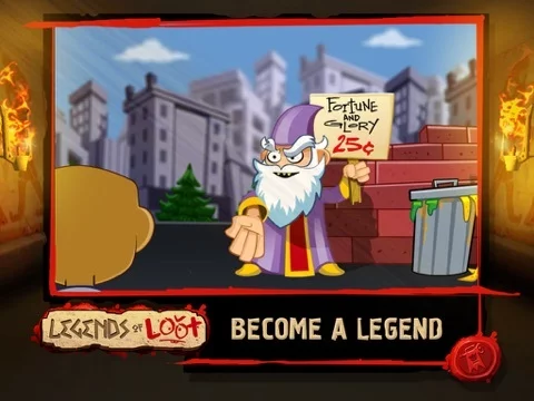 Изображение игры: Legends of Loot
