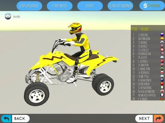 Изображение игры: ATV Dirt Racing