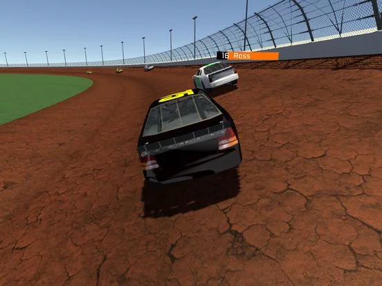 Изображение игры: Dirt Track American Racing