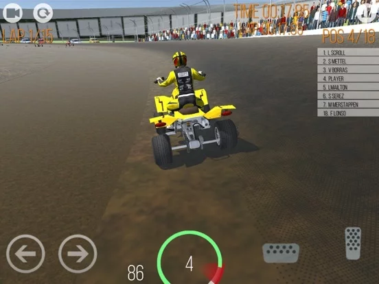 Изображение игры: ATV Dirt Racing