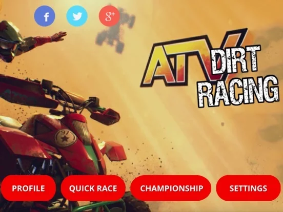 Изображение игры: ATV Dirt Racing