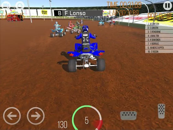Изображение игры: ATV Dirt Racing