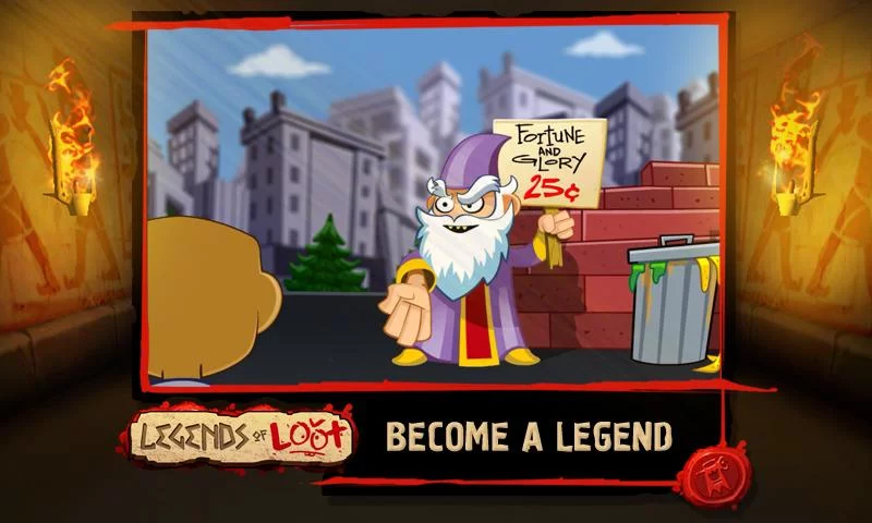 Изображение игры: Legends of Loot