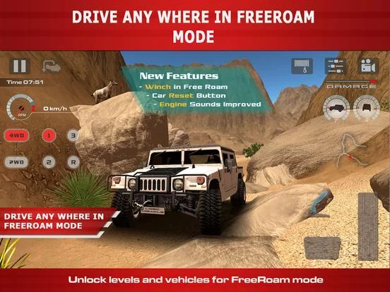 Изображение игры: OffRoad Drive Desert