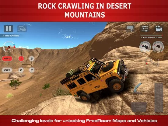Изображение игры: OffRoad Drive Desert