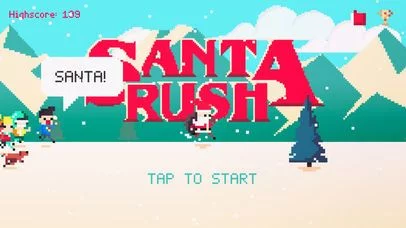 Изображение игры: Santa Rush - Don't slow down