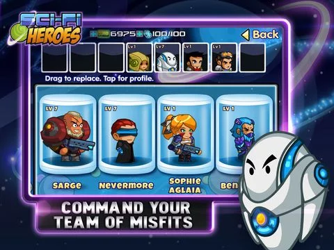 Изображение игры: Sci-Fi Heroes