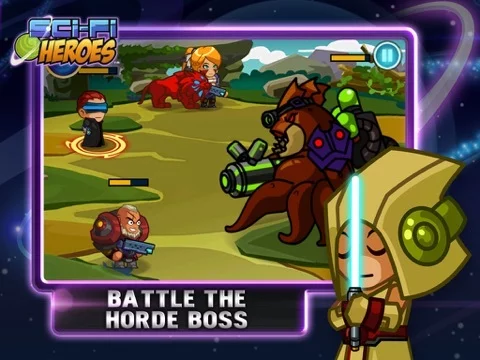Изображение игры: Sci-Fi Heroes