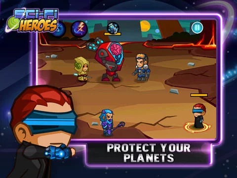 Изображение игры: Sci-Fi Heroes