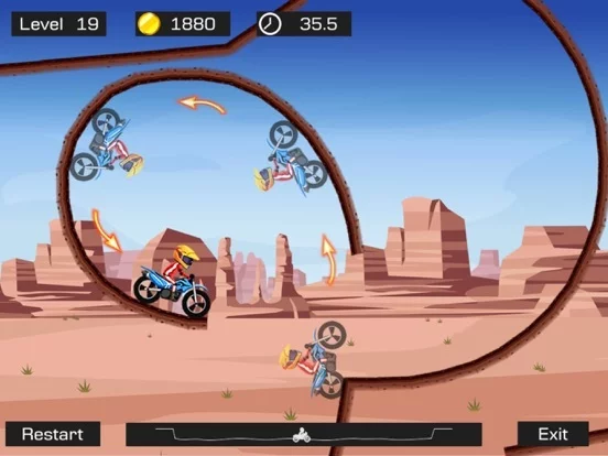 Изображение игры: Top Bike Lite-Motorcycle Stunt