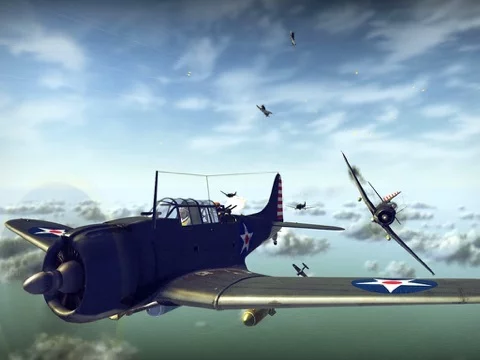 Изображение игры: Airborne Battles: XF5F-1 Skyrocket