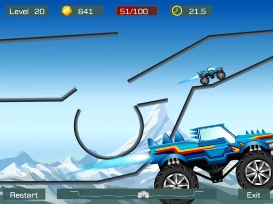 Изображение игры: Monster Stunts Lite